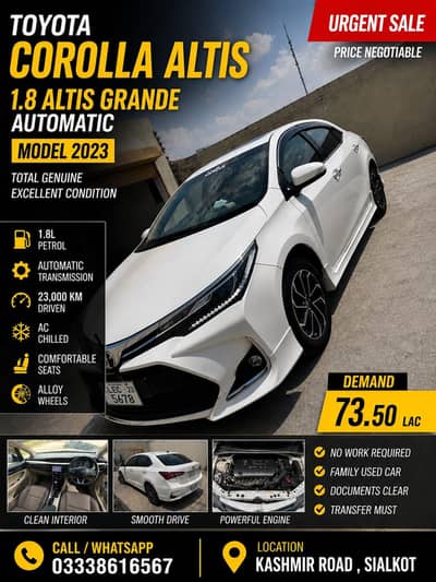 Toyota Altis Grande 2023