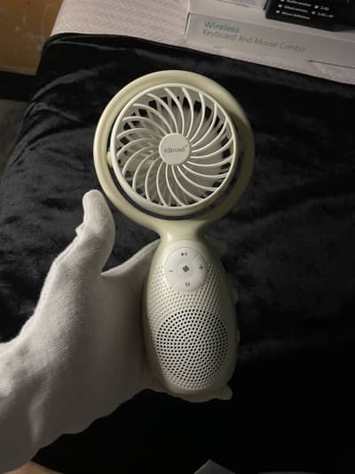 KBroad KTS-2177 portable fan with speaker | Bluetooth mini speaker