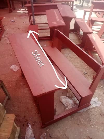 3 feet School Desk