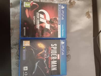 GRAN TURISMO SPORT AND SPIDER MAN MILES MORALES