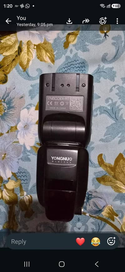 Flash Gun Canon Mount YN600RT