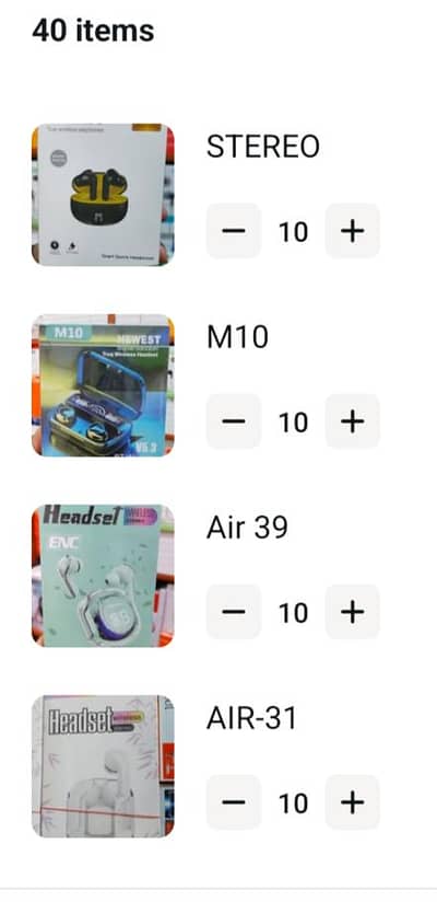 m10 /air31 /air 39 /stereo [buds]