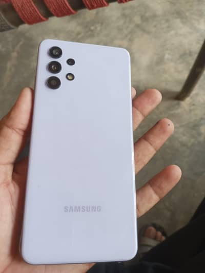 Samsung Mobile A32 all ok 6 128 only mobile panel change baki all ok