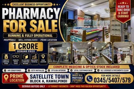 Ready to Run Setup |Pharmacy for sale|complete Medicine Stock