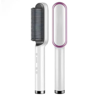 Hair straightener brush| easy and quick styling