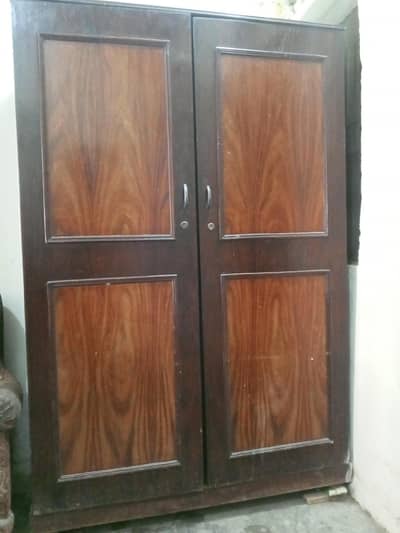 premium solid wood Almari , real wood wardrobe . , Not use hardboard