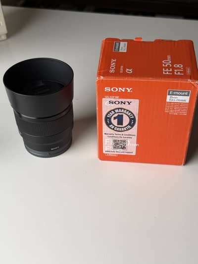 Sony 50mm f1.8 lens 10/10
