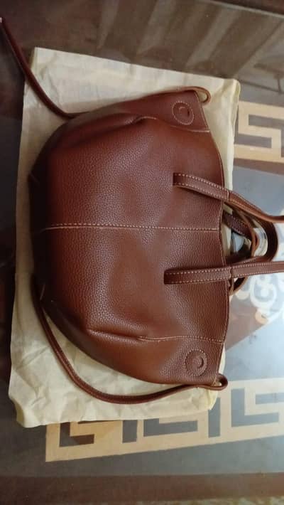 Pleated Shoulder Bag For Women