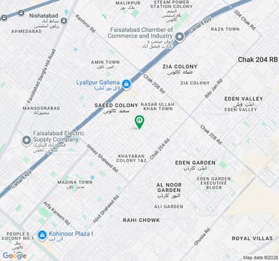 4 Marla Corner Plot For Sale Quean Academy Road Khayaban Valley