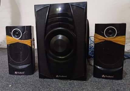 Audionic Mega 75 2.1 Sound System – Woofer + 2 Speakers