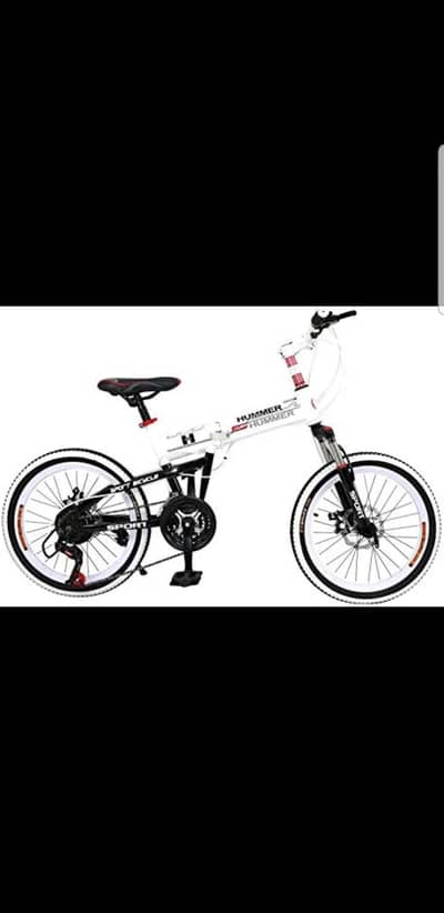 Imported Dubai Hummer Folding bicycle 20 wheel size. Fixed Price. 28.5k