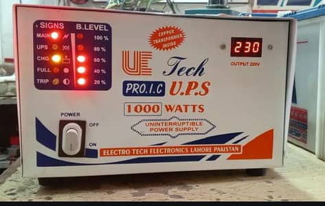 1000 watt 12volt ups like new