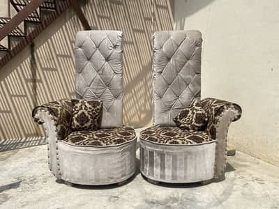 Two  coffee chairs