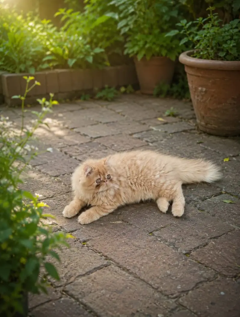 persian kitten | peki/piki_triple coat | punch face|white kittens_cute — photo 2