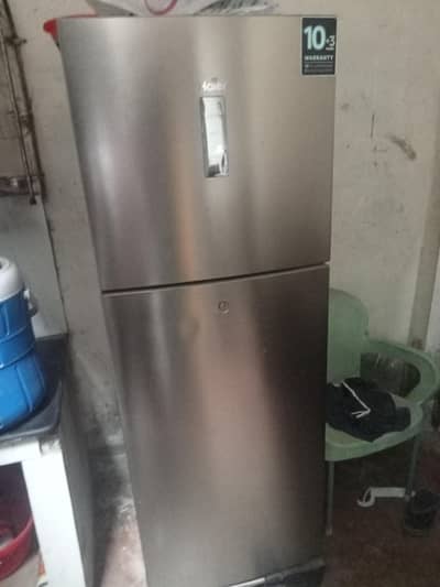 higher refrigerator touch door grey colour large size