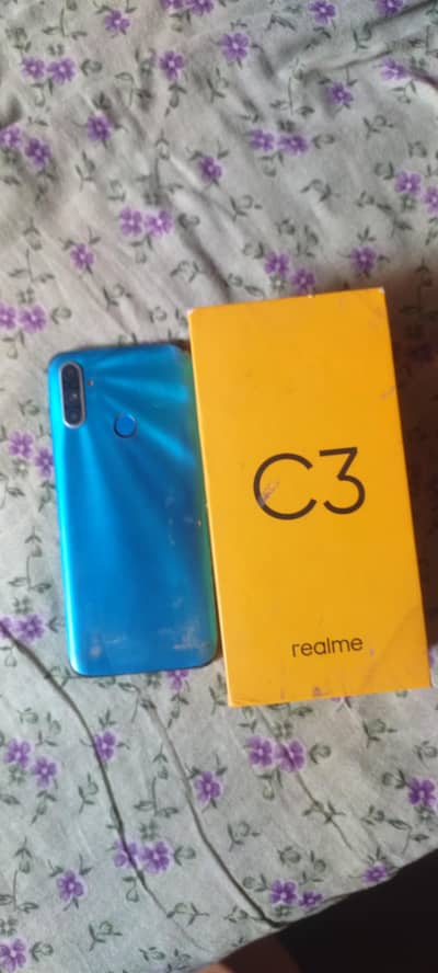 Realme C3 Mobile with box 3 32GB