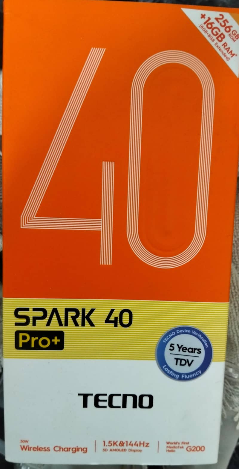 Techno Spark 40 pro plus 2