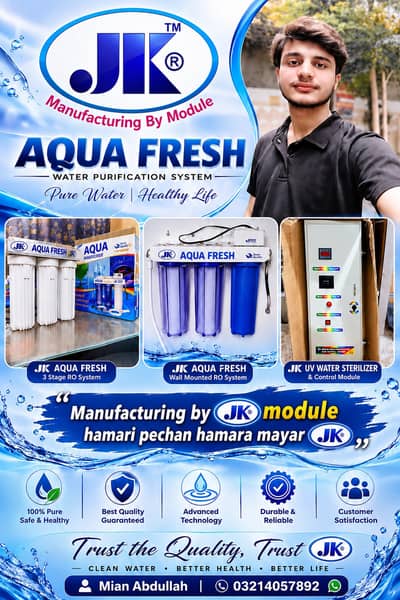 Aqua Fresh JK RO Water Purification System – Pure Water, Healthy Life