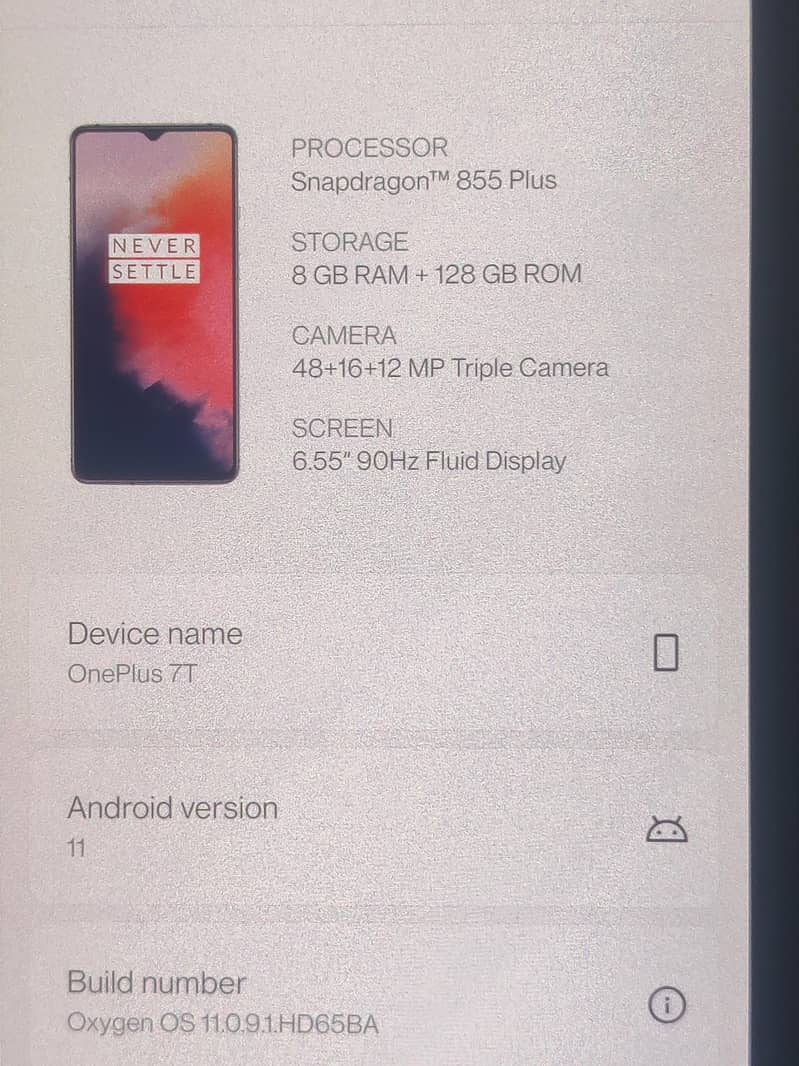 One Plus 7T 6