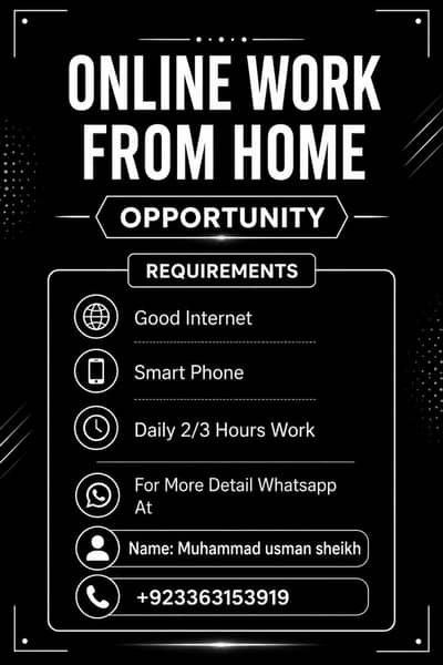 Online Work From Home Opportunity - BizSkills