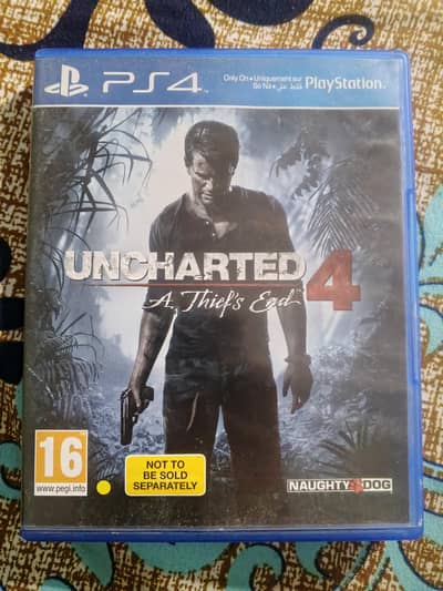 Uncharted 4 PS4 Original Disc – Used