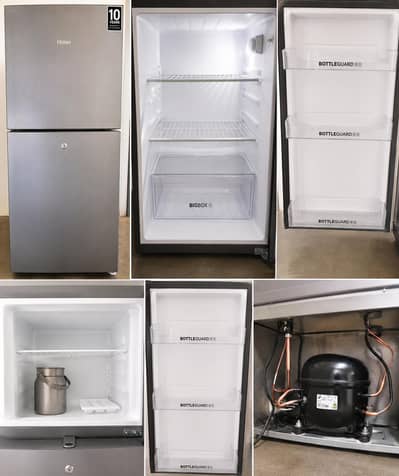 Haier refrigerator  1 year used  9 years compressor warranty