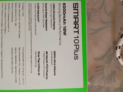 Infinix Smart 10 plus