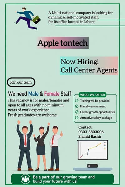 English Call Center Agent Required | US Campaign | Night Shift