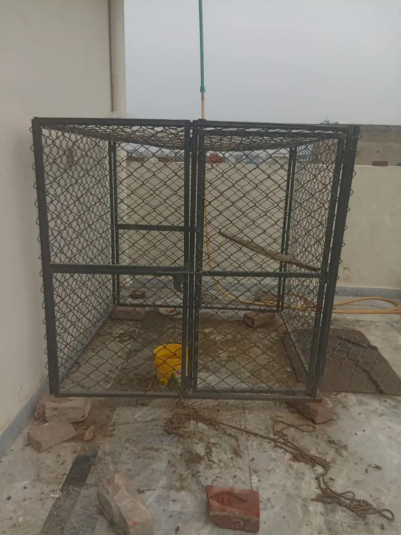 heavy duty iron bird cage — photo 2