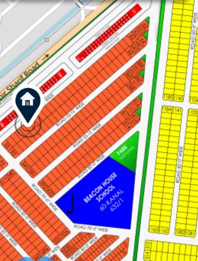 For Sale - 1K Plot leveled Plot at prime location