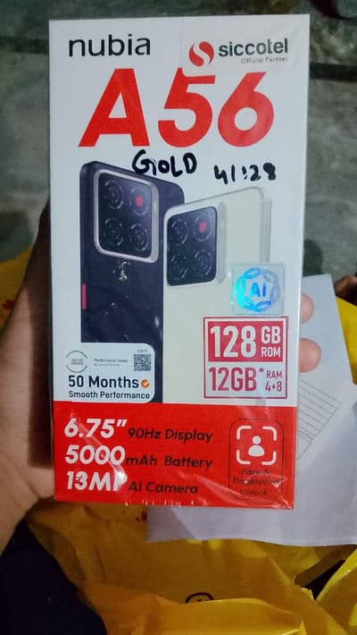 Zte nubia. a56