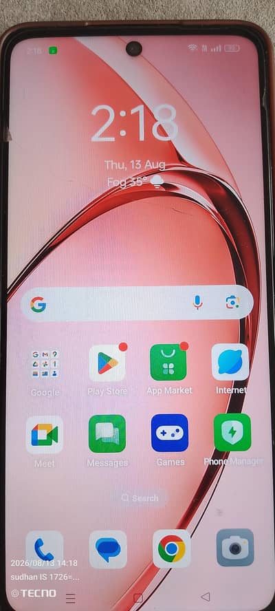 OPPO A3x 22000 no open no repair with box 03264239123 Whatsapp