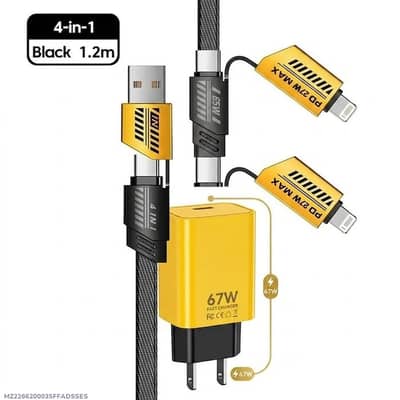  3-in-1 Fast Charging Power Adapter