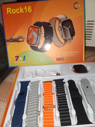 7 Straps Best Quality Ultra Watch Available Order Now 03078888550