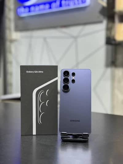Samsung Mobile S26 Ultra 12 256 dual physicqp with box