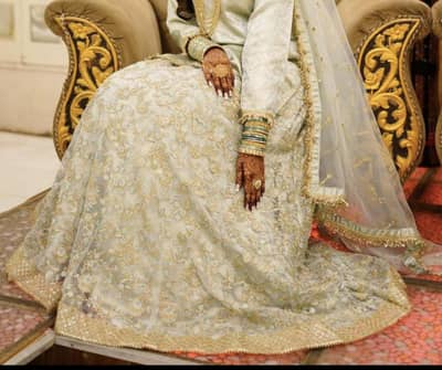 Bridal sharara purse and sandal