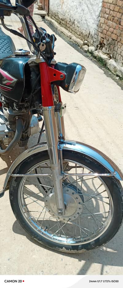 Honda cg 125 2018 modal for sale