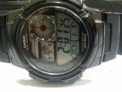 Casio digital watch AE-1000 world time watch