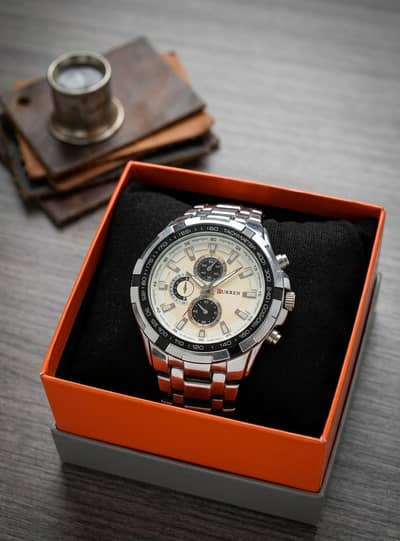 Curren Metal Chain Wristwatch