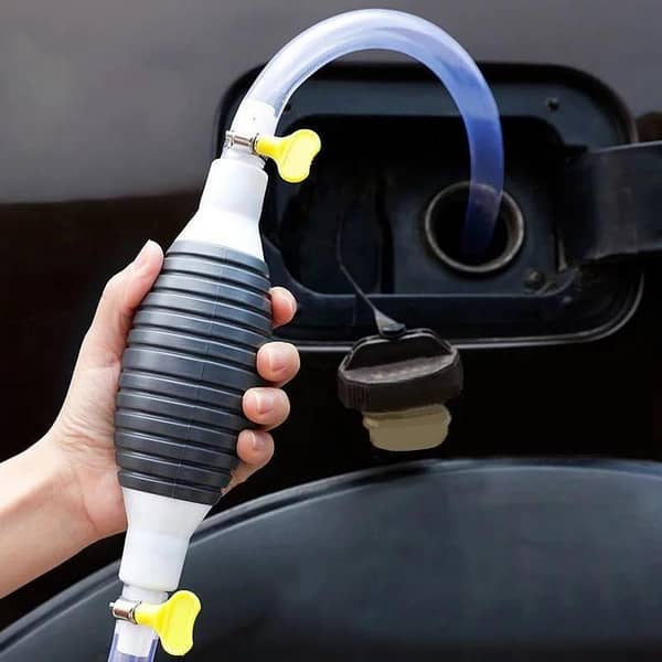 Manual Oil Pump Suction Pipe for Truck Fuel Tank – Heavy Duty Diesel Fuel Pump, Fuel Transfer Pump with Suction Tube for Trucks, Vehicles, and Machinery