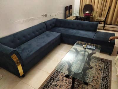 New L shaped sofa