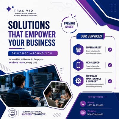 Business Software Solutions | Supermarket & Mobile Shop Software
