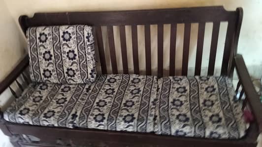 wooden Sofa 3 seater for sale good condition