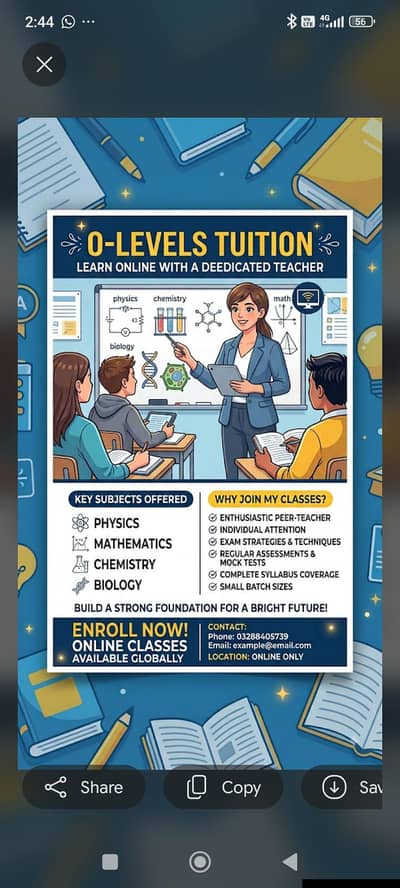 o levels tutoring