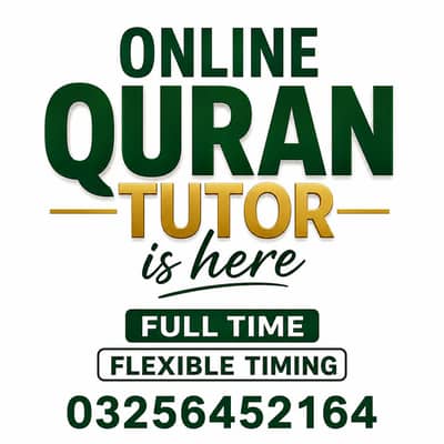 Online Quran Tutor is here