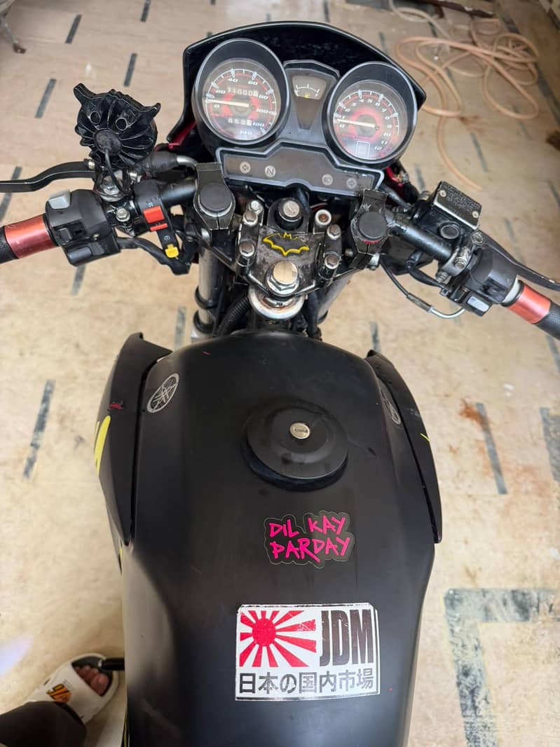 ybr customized fully loaded 2