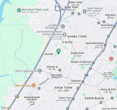 Get In Touch Now To Buy A Lower Portion In Sabzazar Scheme - Block K