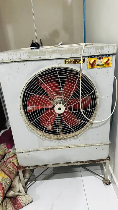 Large Iron Body Room Air Cooler with Stand – Powerful Cooling