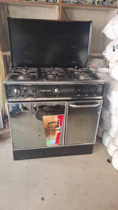 gas stove 5 burner with oven