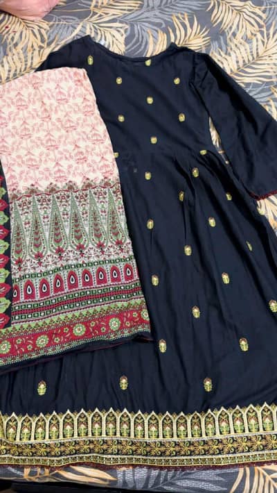 lawn suit 3pcs